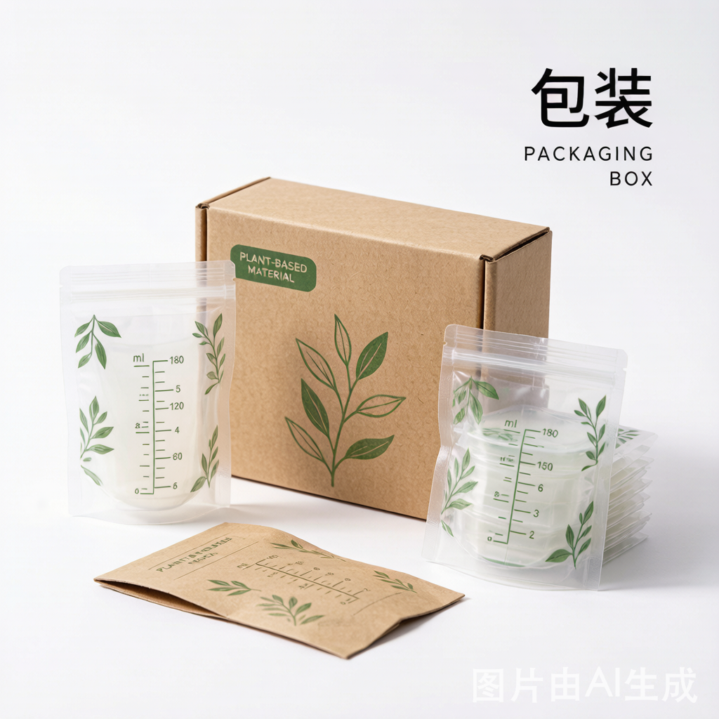 SINOY Eco Plant-Based Biodegradable Bags — 60 ct
